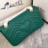 Gucci GG Marmont matelassé shoulder bag green 26cm